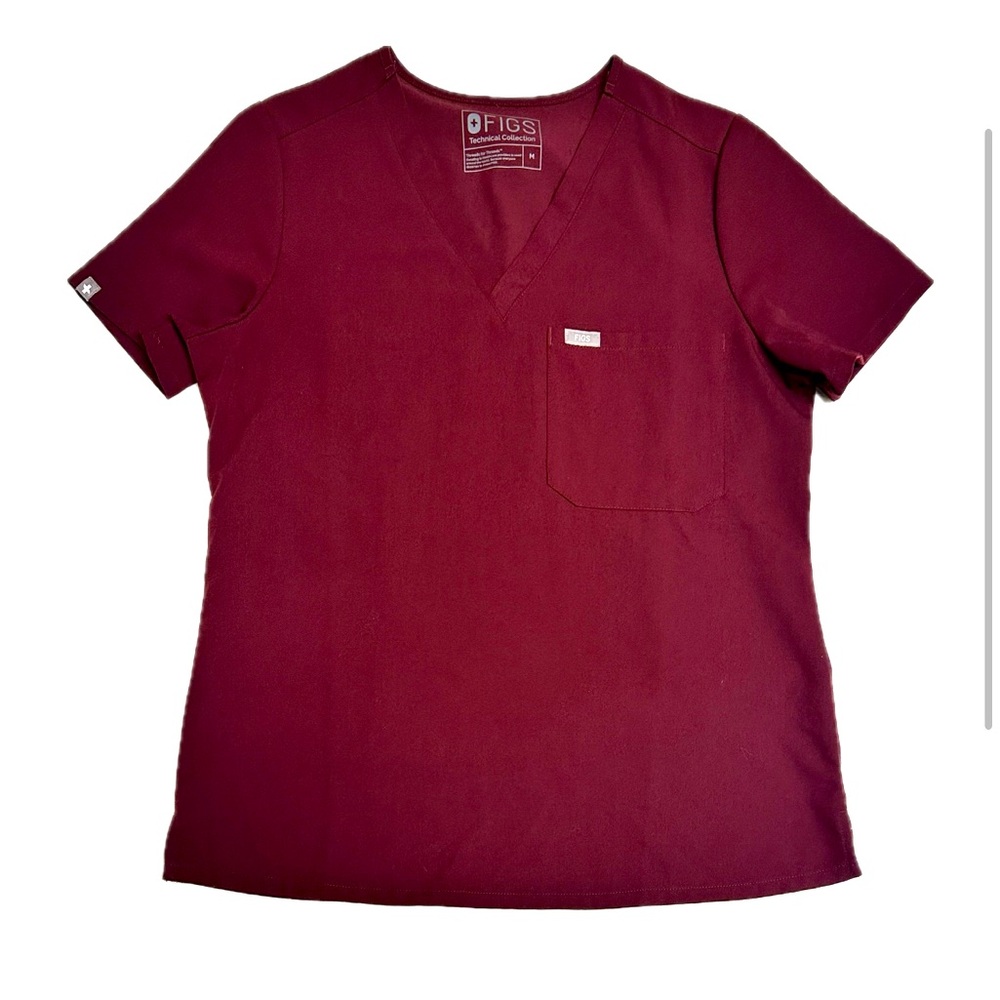 FIGS Technical Collection Maroon (Size: Medium)